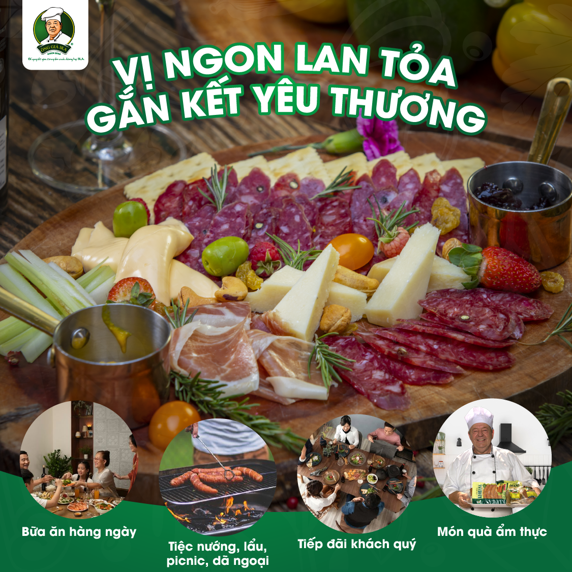 [Chỉ Giao Hà Nội] Salami lên men Hercules 180g