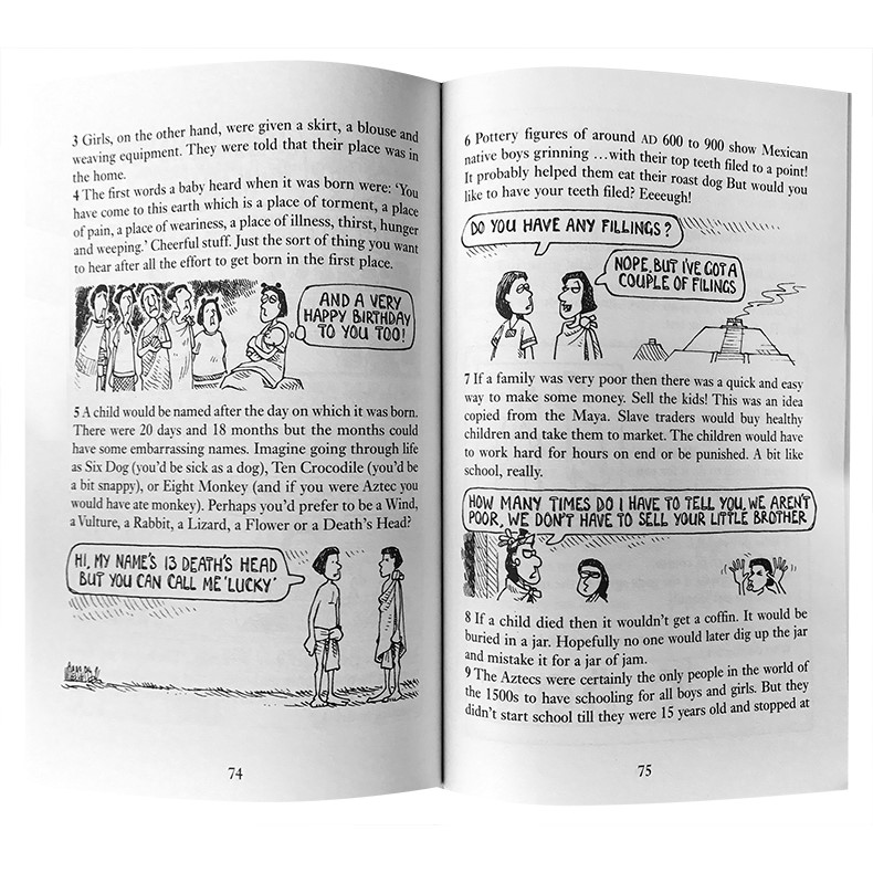 Horrible Histories (Blood - Curdling Box of Books) - 20 Books | Bản Nhập Khẩu