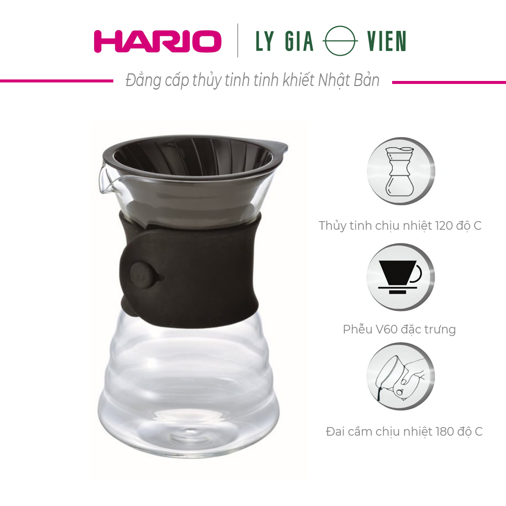 Bình Pha Cà Phê Nhỏ Giọt Hario V60 Drip Decanter 700ml