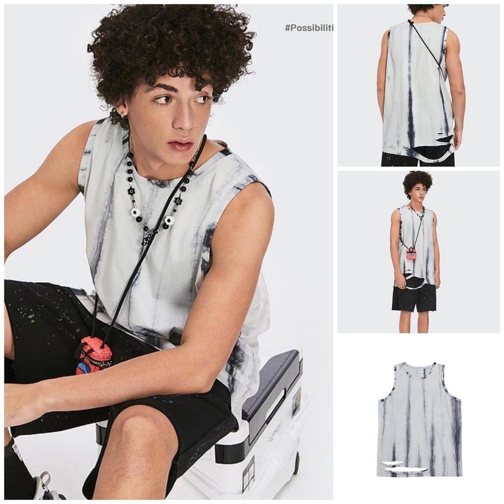 ÁO BA LỖ UNISEX TIEDYE OVERSIZE TANKTOP INF SS21-1578
