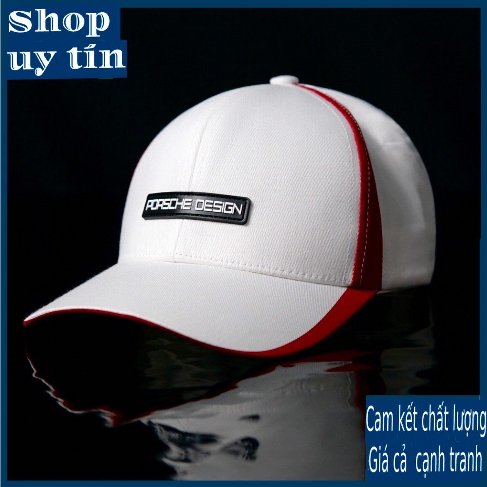 [ Miễn ship / giảm giá ] MŨ NÓN LƯỠI TRAI NAM NỮ NGỰA VÀNG PHỐI LƯỚI CAO CẤP - màu đen