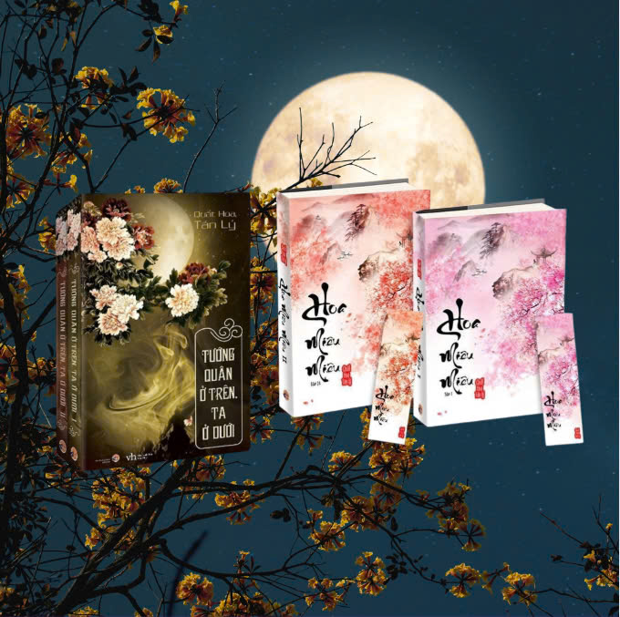 Combo 2bo sách Tướng Quân Ở Trên ta ở dưới + Bộ Hoa Miêu Miêu