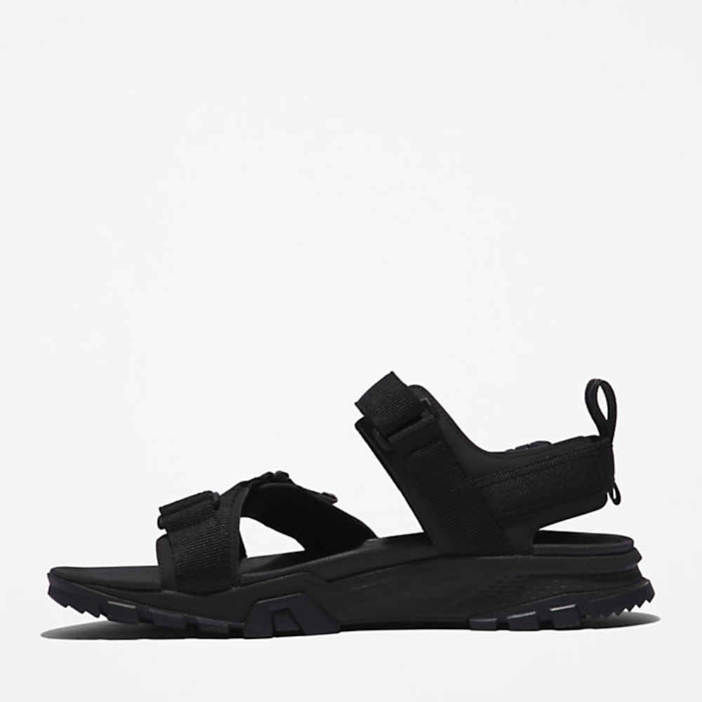 [NEW 2023] Timberland Giày Sandal Nam Garrison Trail Web Sandal Blackout Webbing TB0A2E4G04