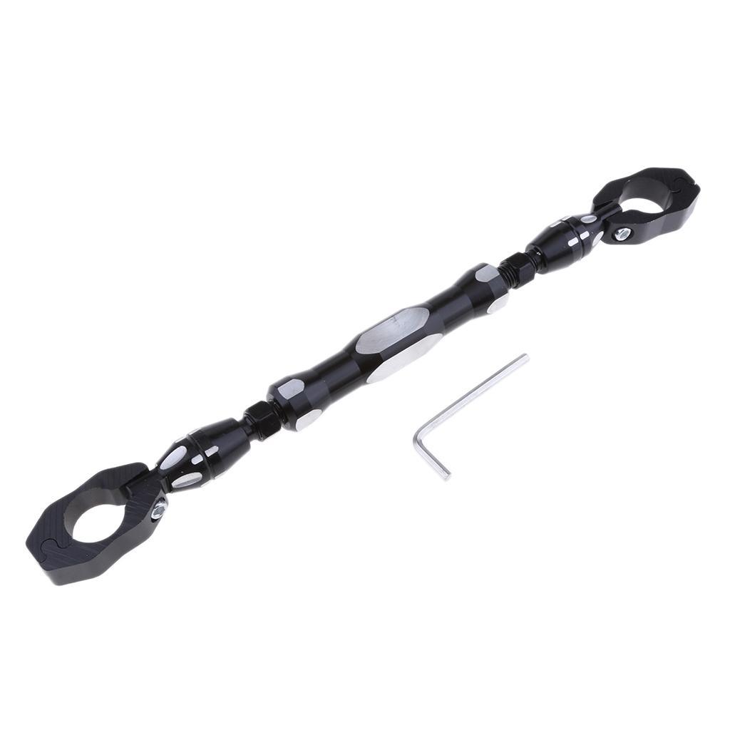 7/8" 22mm Motorcycle Adjustable Handlebar Cross Bar Steering Strength Lever Bar Balance Beam