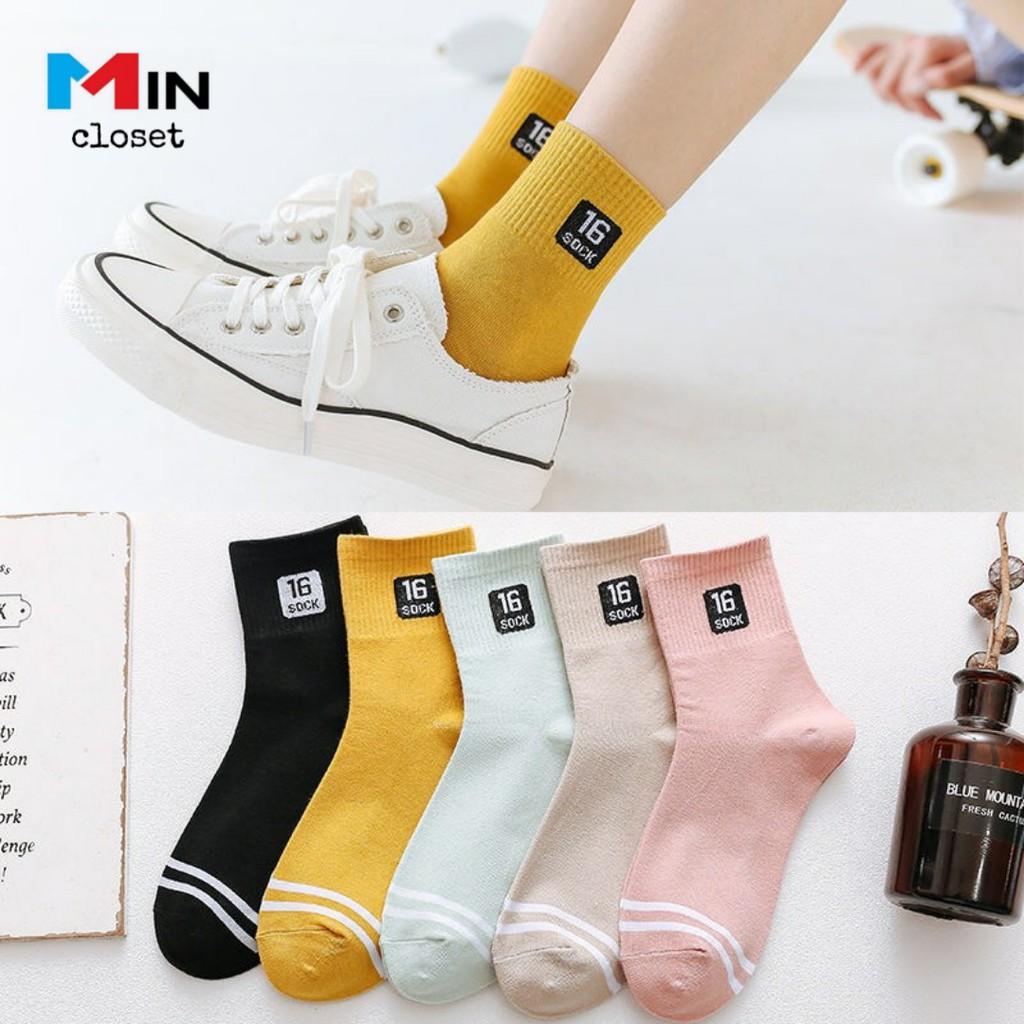 50K  Tất cao cổ UNISEX cao cổ số 16 KOREA HOT TREND