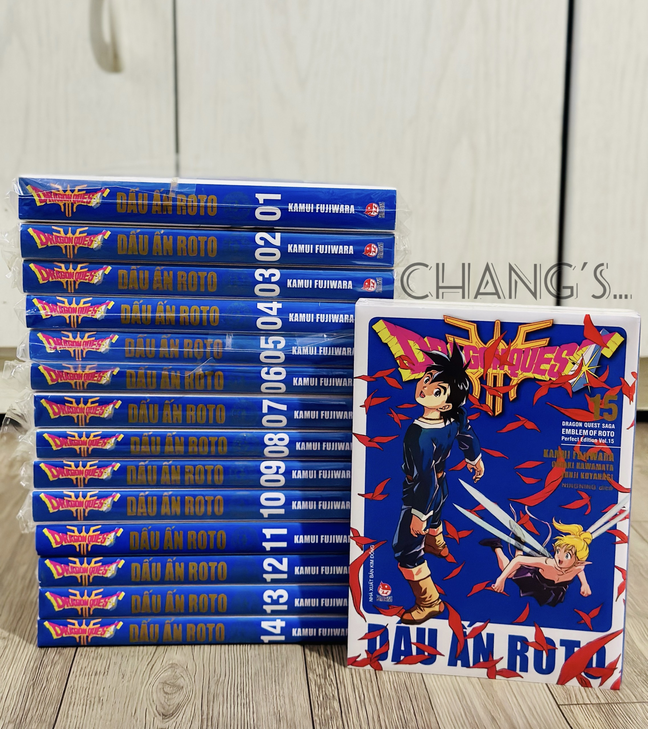 Truyện tranh Dragon Quest - Dấu ấn Roto trọn bộ 15 tập - Kim Đồng