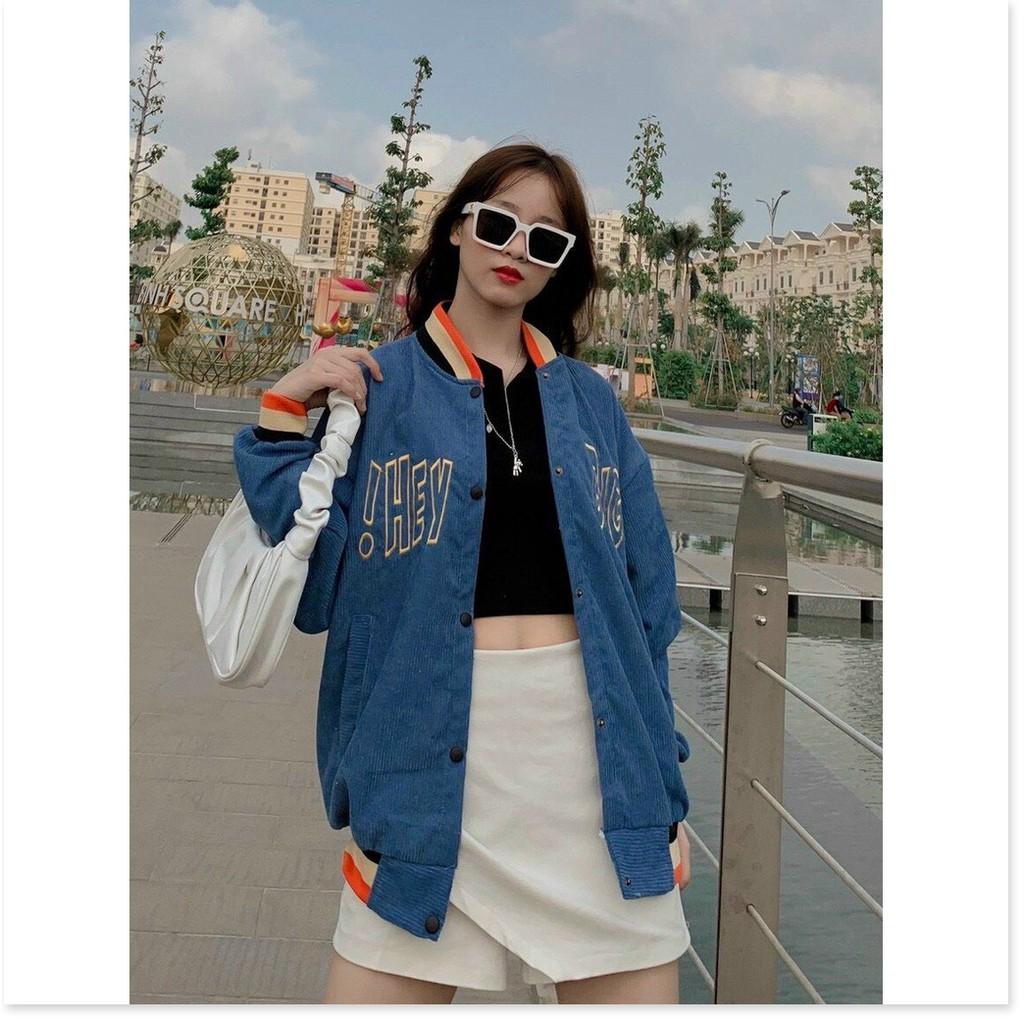 ÁO KHOÁC NỮ BOMBER UNISEX NHIỀU MÀU