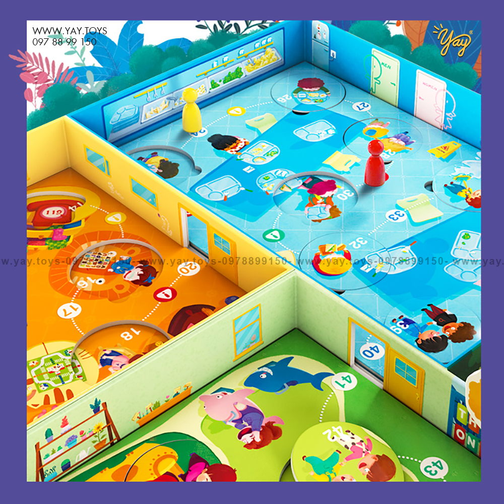 Bộ Boardgame An Toàn Là Trên Hết Bé 3+ Super Safety Kids - TOI