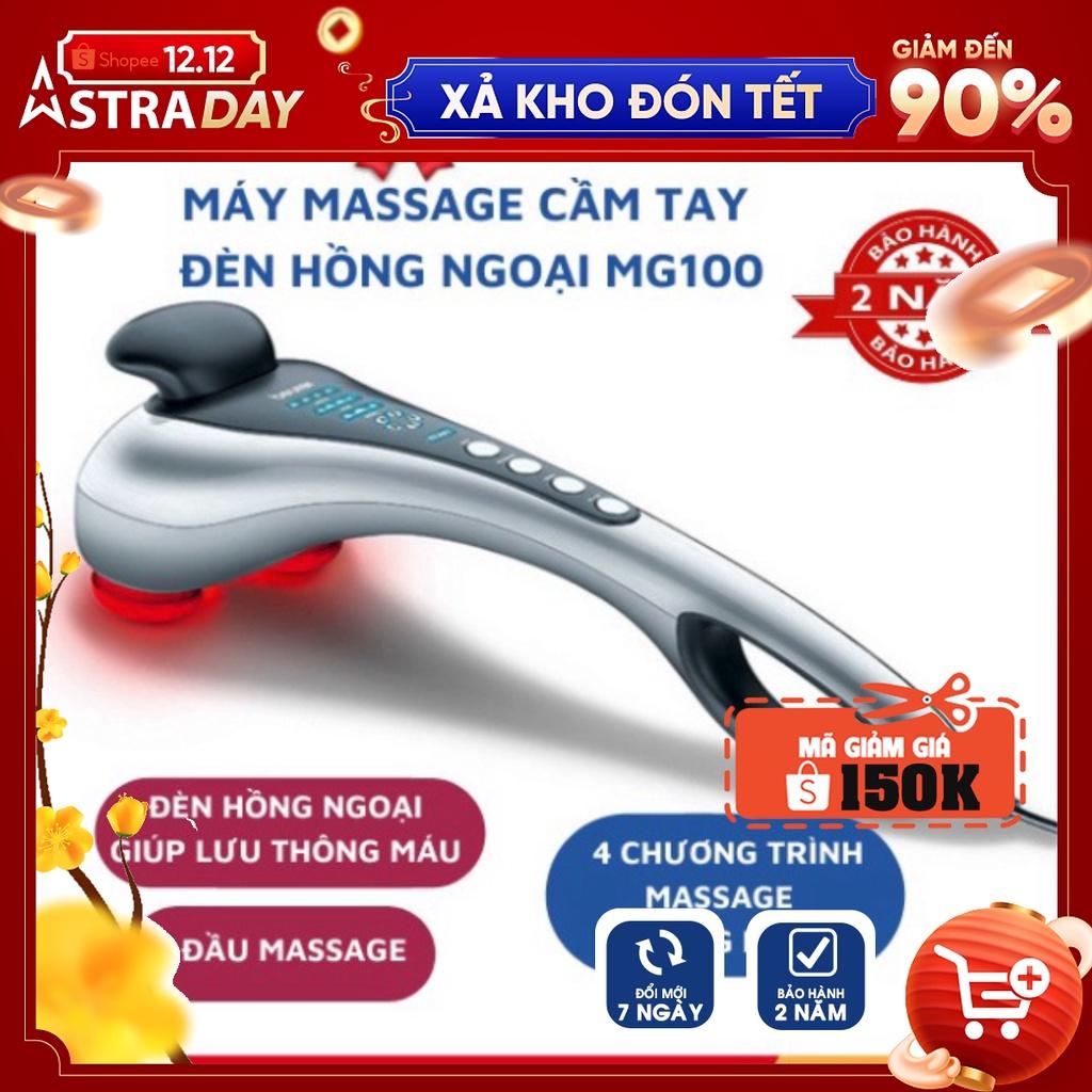 Máy massage cầm tay đèn hồng ngoại Beurer MG100, công nghệ tiên tiến, kiểu dáng hiện đại