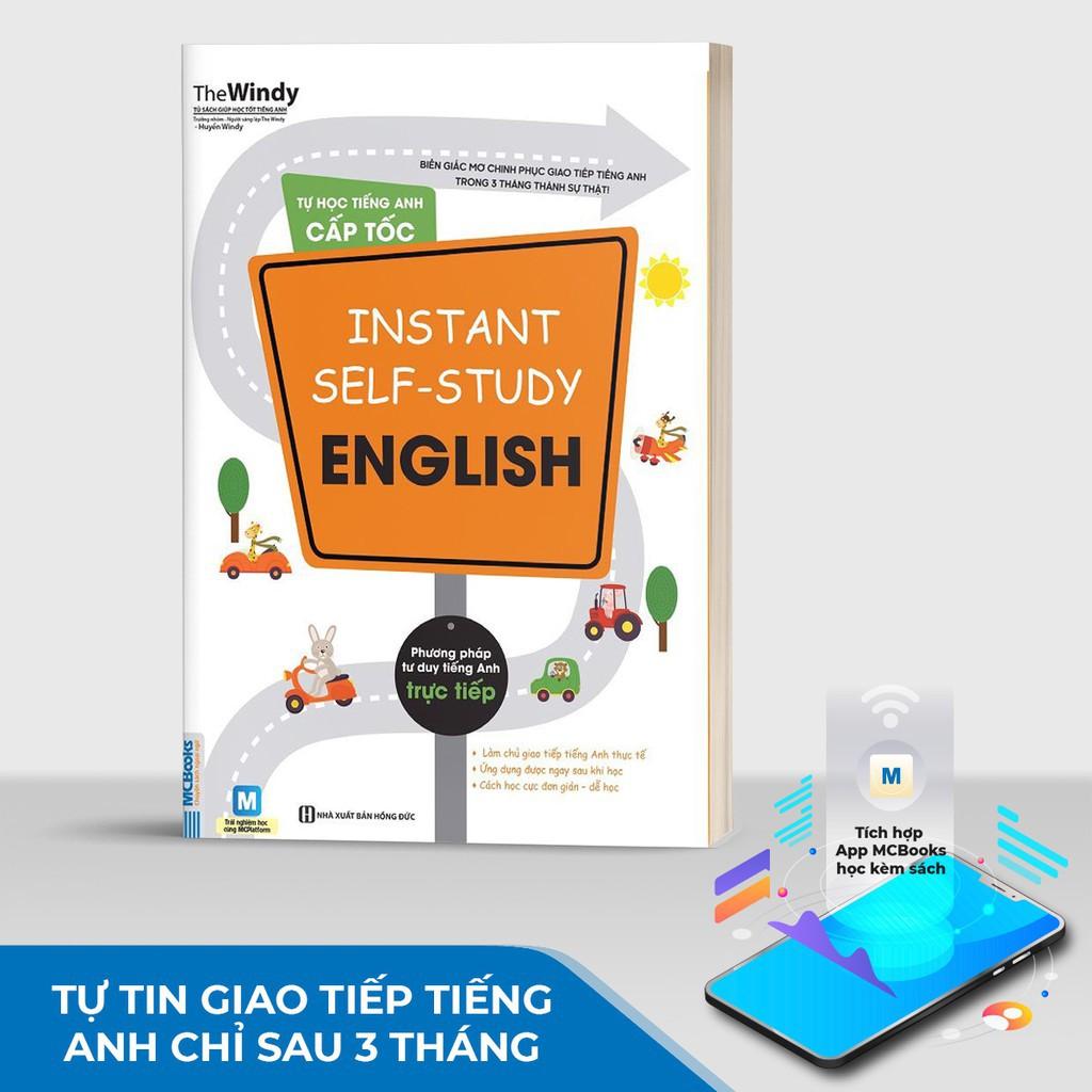 Sách - Instant self-study English - Tự Học Tiếng Anh Cấp Tốc Cho Người Mất Gốc - Học Kèm App Online