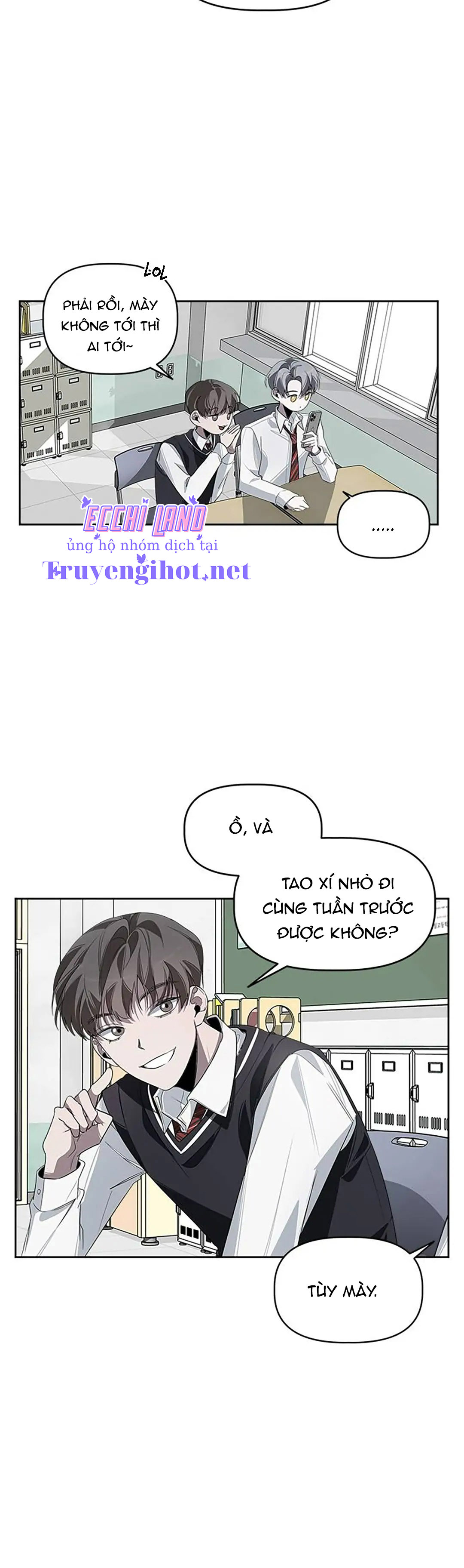 đàn anh thật xấu xa! chapter 1.2 8