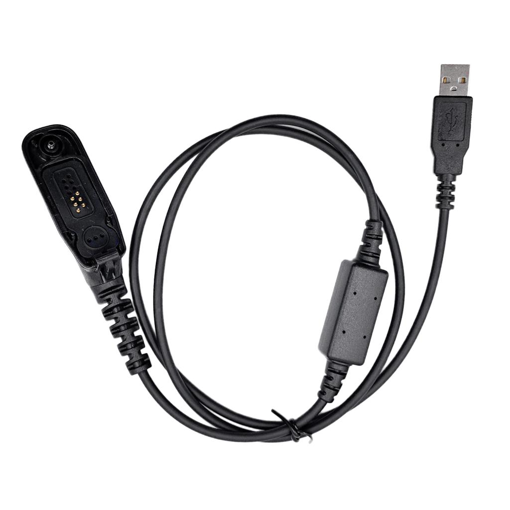 USB Program Programming Cable Adapter for APX-4000 DP-3600 Black