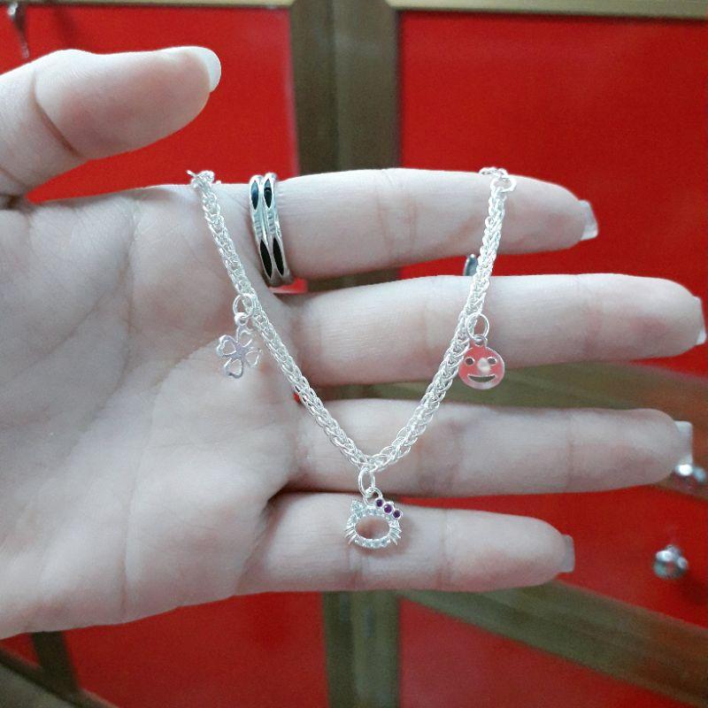 Lắc tay bạc cho bé gái YN JEWELRY