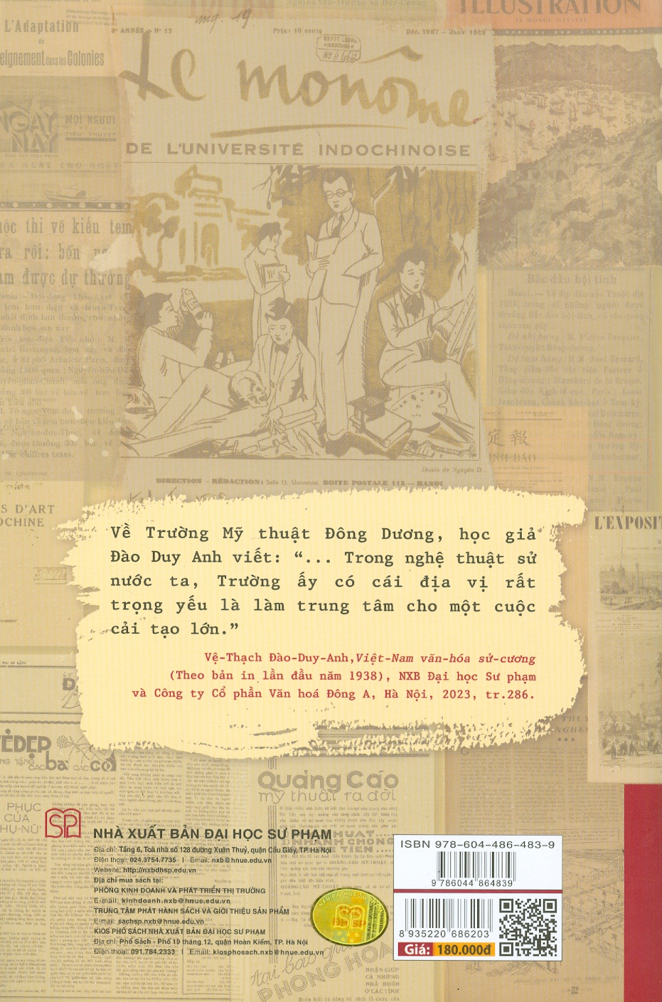 Mỹ Thuật Và Nghệ Thuật Ứng Dụng Ở Việt Nam Nửa Đầu Thế Kỷ XX  - Từ Góc Nhìn Giáo Dục Nghệ Thuật (Bìa mềm) - Phạm Long, Trần Hậu Yên Thế (Đồng Chủ biên)