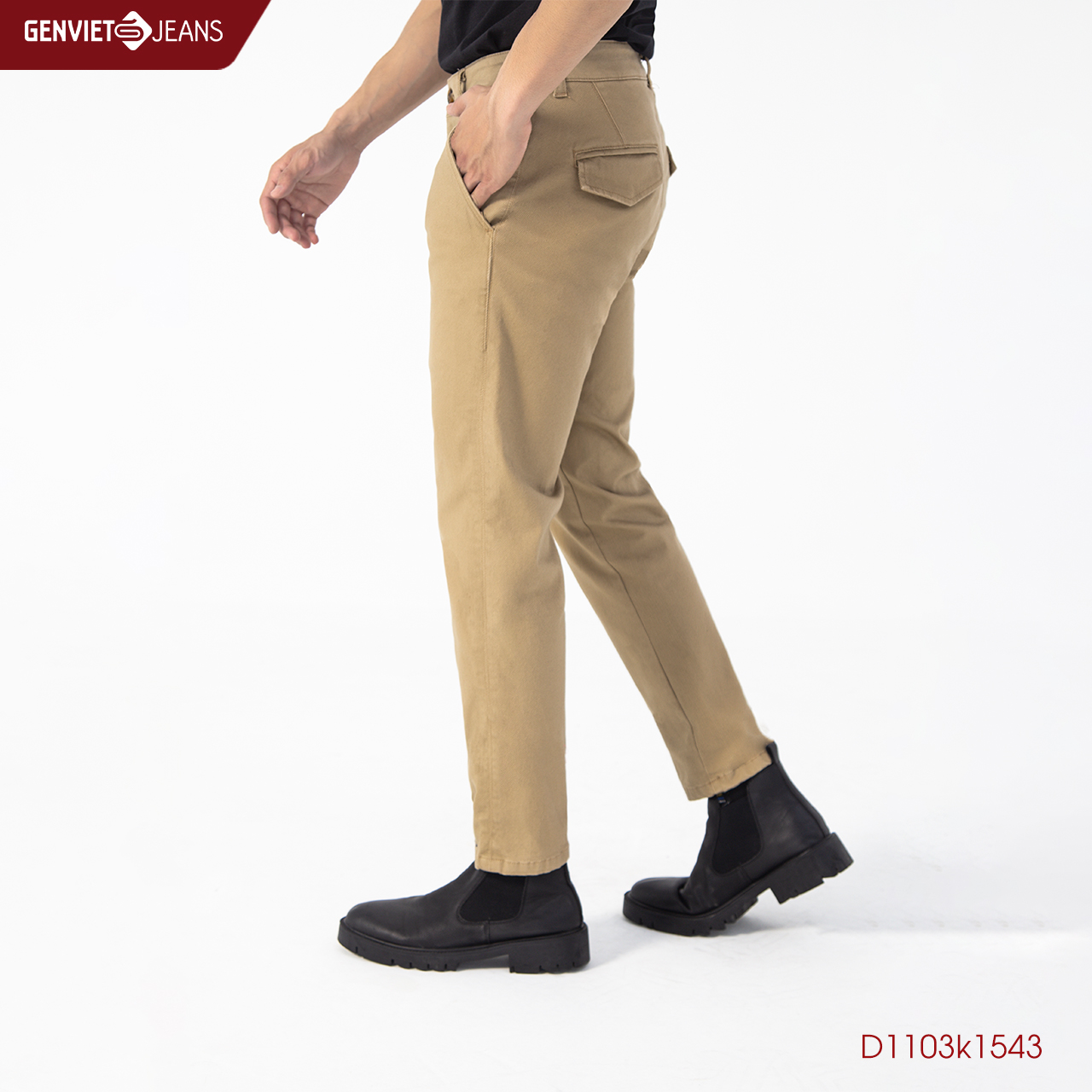 Quần Dài Kaki Nam D1103K1543  GENVIET