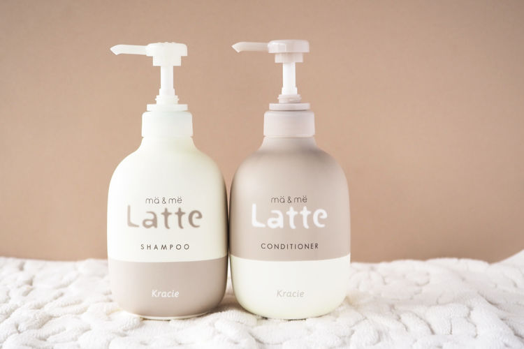 Dầu Gội Dưỡng Tóc Chắc Khoẻ Dành Cho Cả Gia Đình Kracie Ma &amp; Me Latte Shampoo 490mL