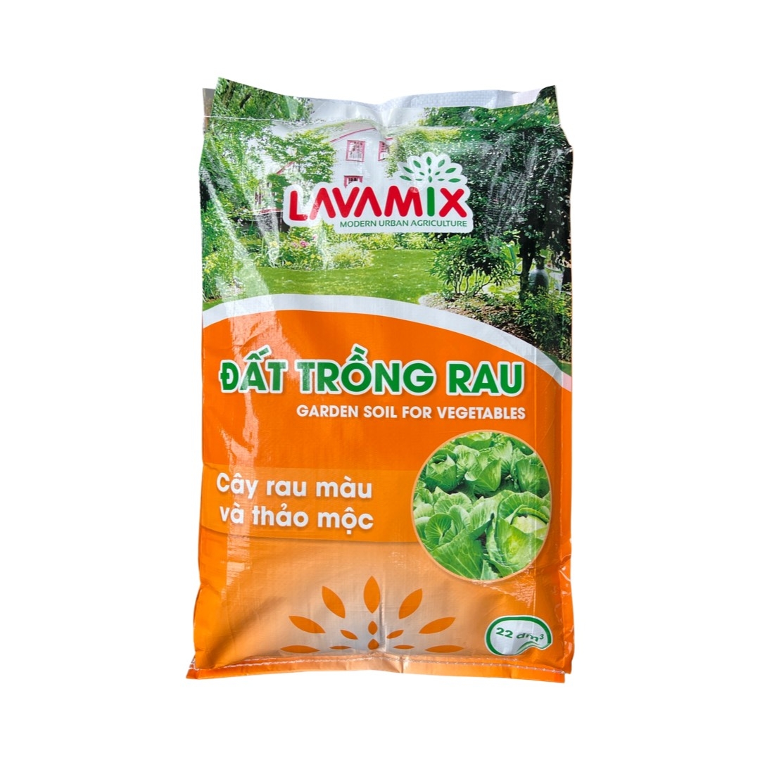 Đất trồng Rau Lavamix bao 20dm3 khoảng 9.5kg