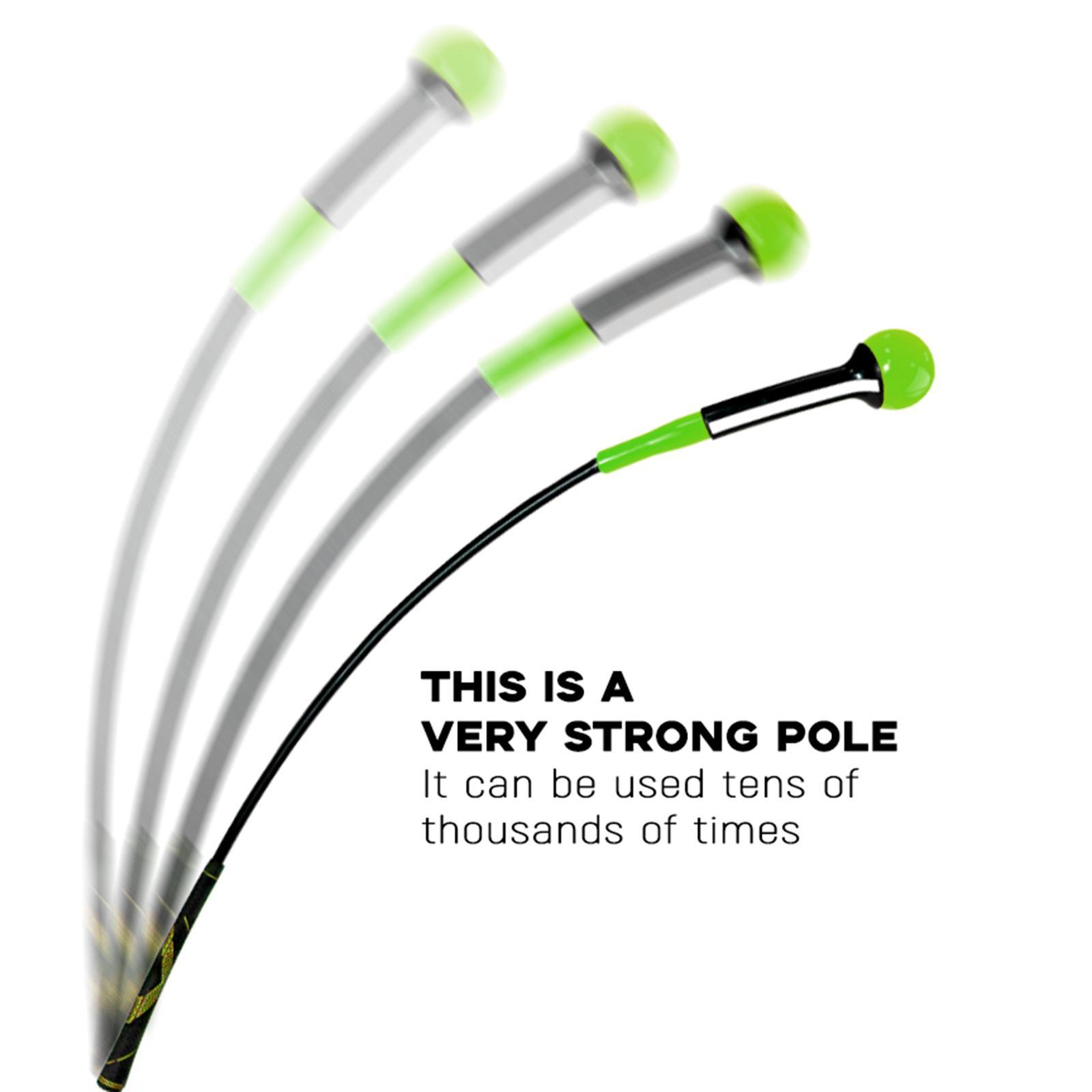 Golf Swing Trainer Aid Training Practice Warm up Stick for Strength Rhythm