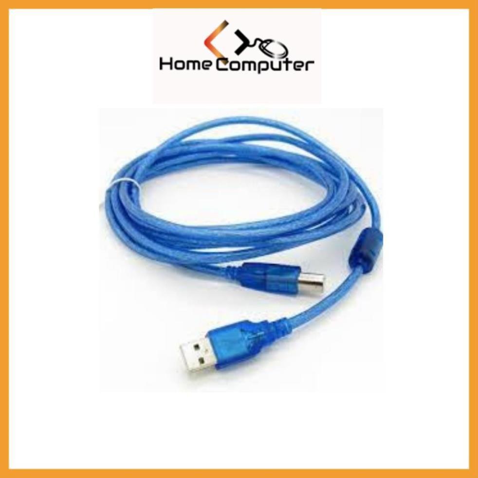 Dây cáp máy in 1.5m,3m,5m màu xanh chuẩn 2.0 hàng chất lượng - Home Computer