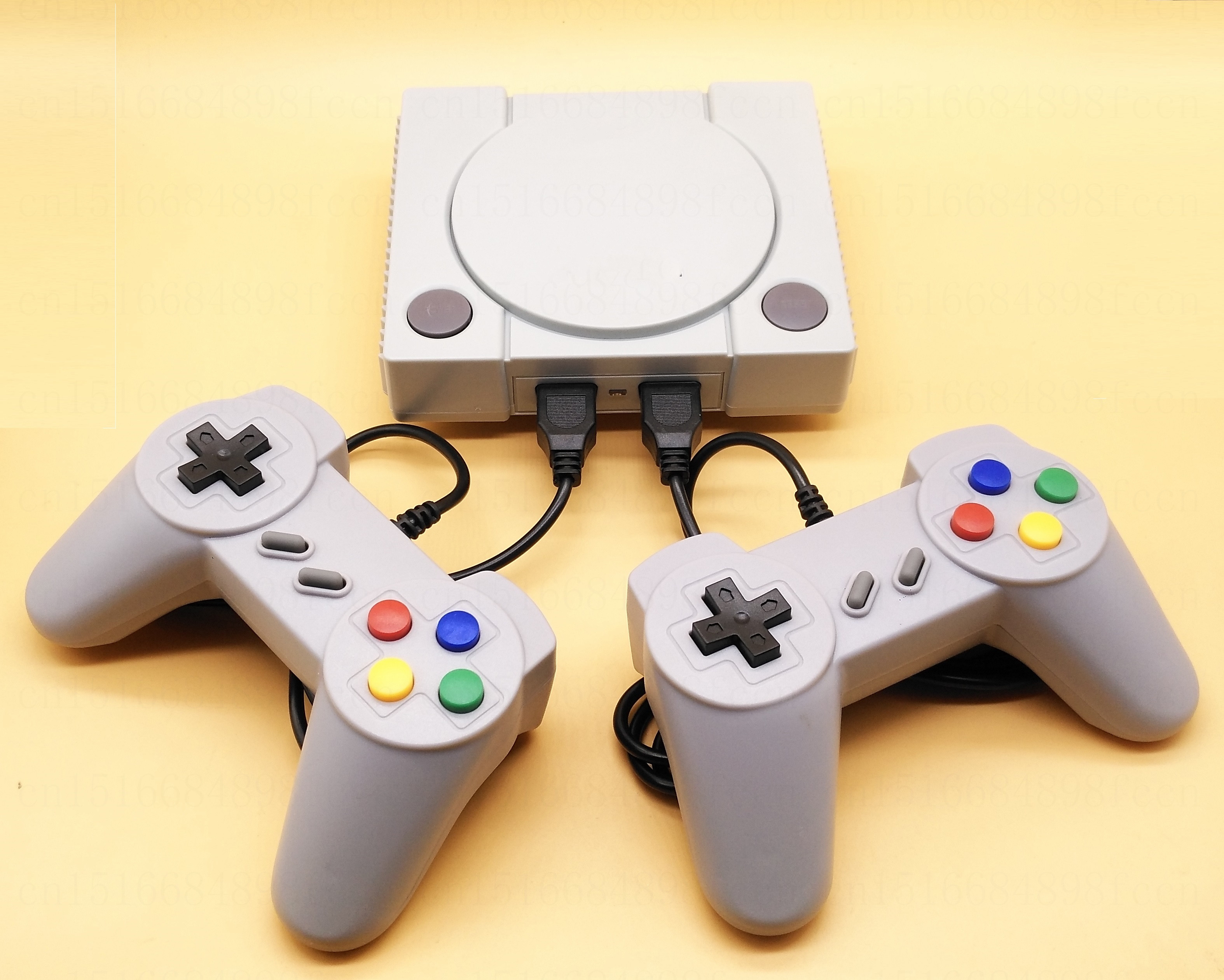 Máy chơi game điện tử 4 nút 648 trò 2 tay cầm gamer psp 2 người chơi có game 16 bit kết nối tivi 4K cổng kết nối HDMI