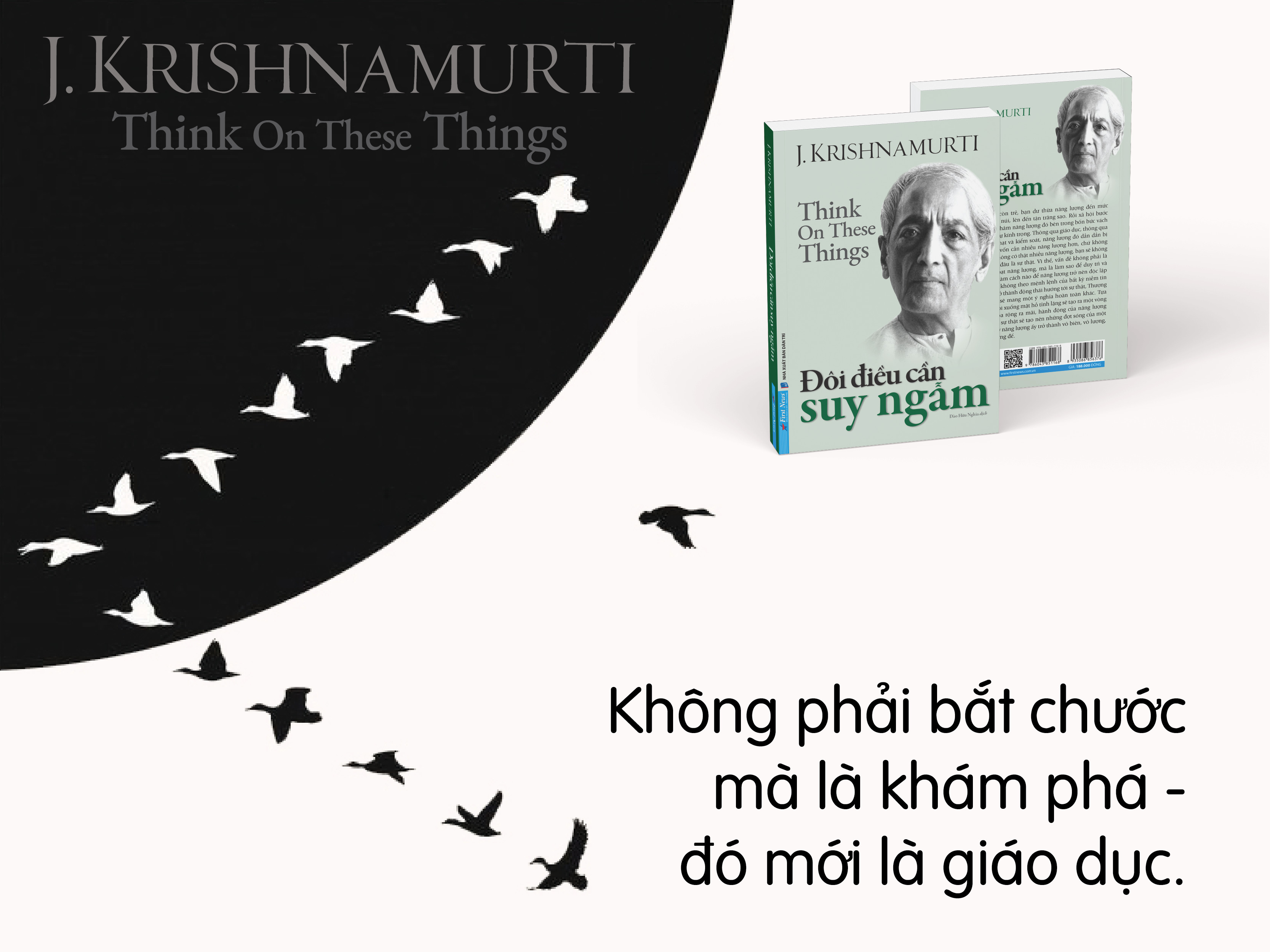 Sách Đôi Điều Cần Suy Ngẫm - J.Krishnamurti