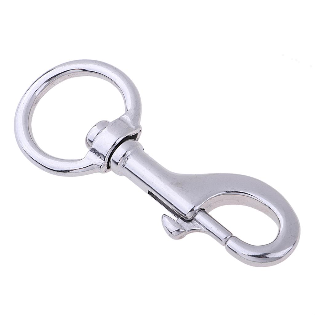 316 Stainless Steel Swivel Eye Bolt Snap Hook 120mm Dog Leash Swivel Clip