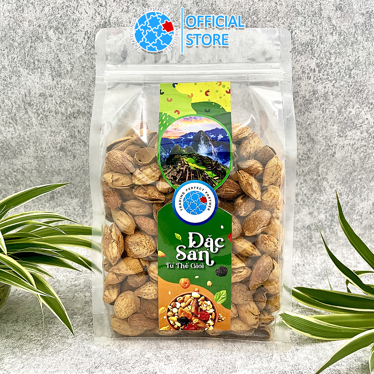 Hạt Hạnh Nhân Mỹ Rang Bơ Trading Perfect Partner túi 500g