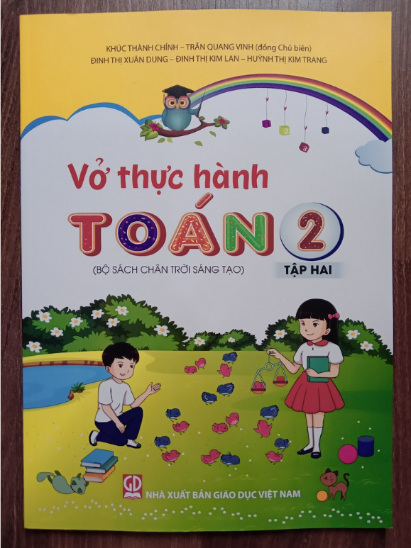 Sách - Vở Thực Hành Toán Lớp 2 - Tập 2 (Bộ Sách Chân Trời Sáng Tạo)