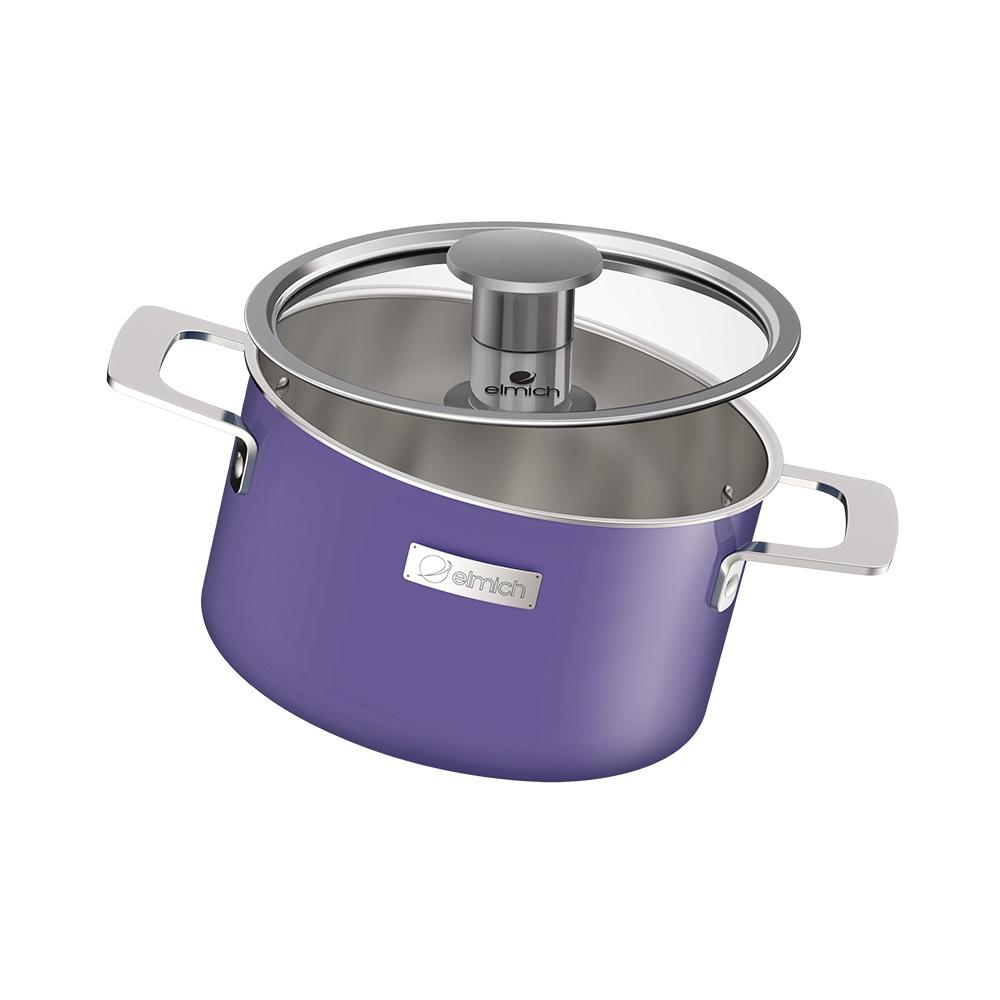 Nồi inox liền khối Elmich Hera size 26cm