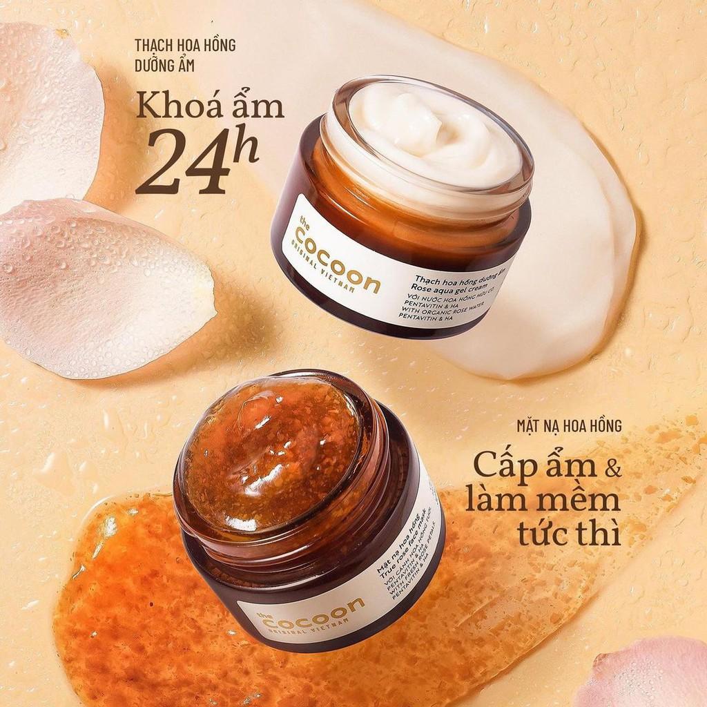 Mặt nạ hoa hồng cocoon 30ml