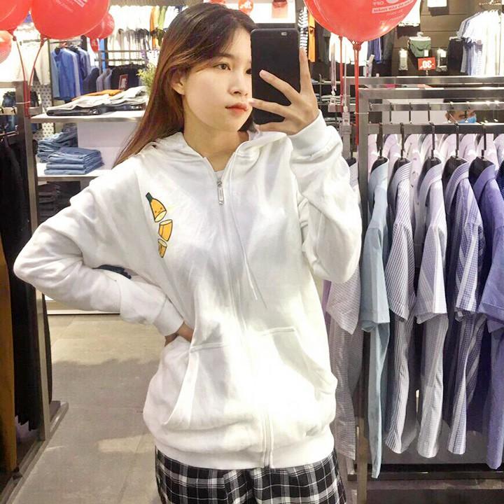 ÁO HOODIE - ÁO KHOÁC NỈ NGOẠI Banana