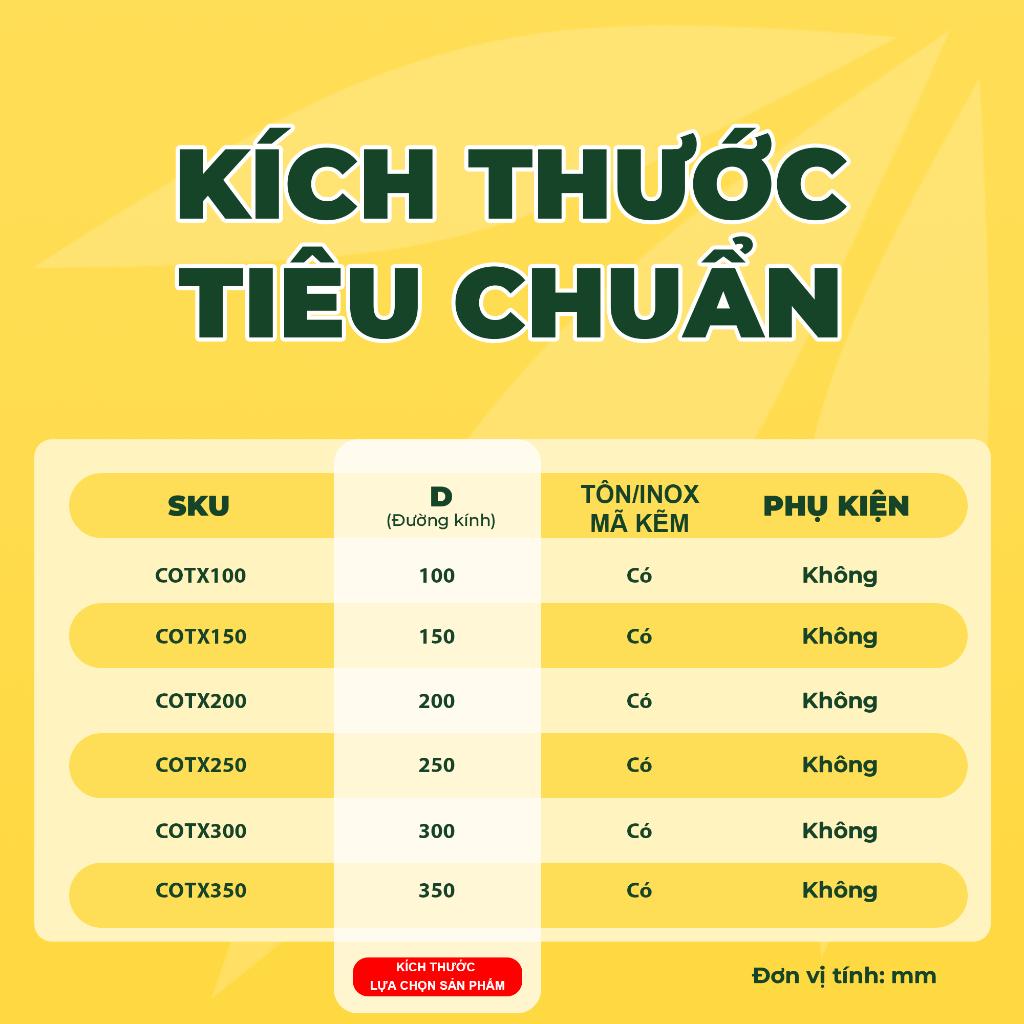 ASIA GREEN - Cùm Treo Ống Gió Tròn, Cố Định Vị Trí Ống Gió, Chống Thấm Nước Hàng chính hãng (Giá bao gồm VAT)