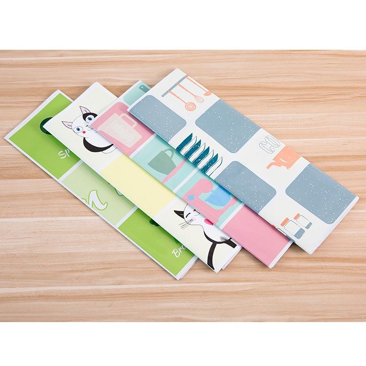 Giấy Dán Tường Tự Dính Chống Dầu Chịu Nhiệt Trang Trí Nhà Bếp