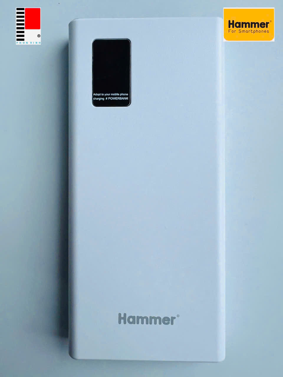 Sạc dự phòng Ham mer H-P85 22.5W - 10.000mAh, Kim Ánh cam kết hàng chính hãng bảo hành 12 tháng