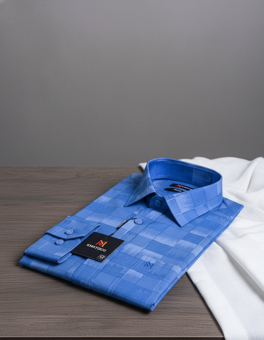 Áo sơ mi nam tay dài Khatoco(M-2XL)