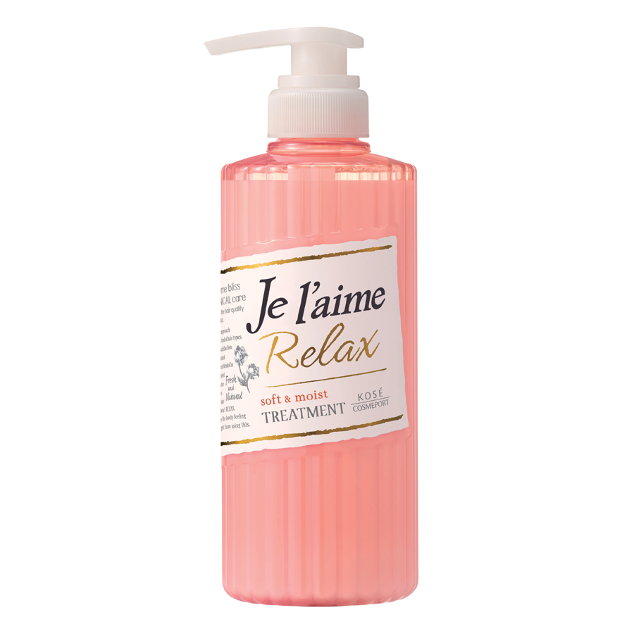 Dầu Dưỡng Cho Tóc Xơ Cứng Kosé Cosmeport Je L'aime Relax Treatment Soft &amp; Moist (500ml)