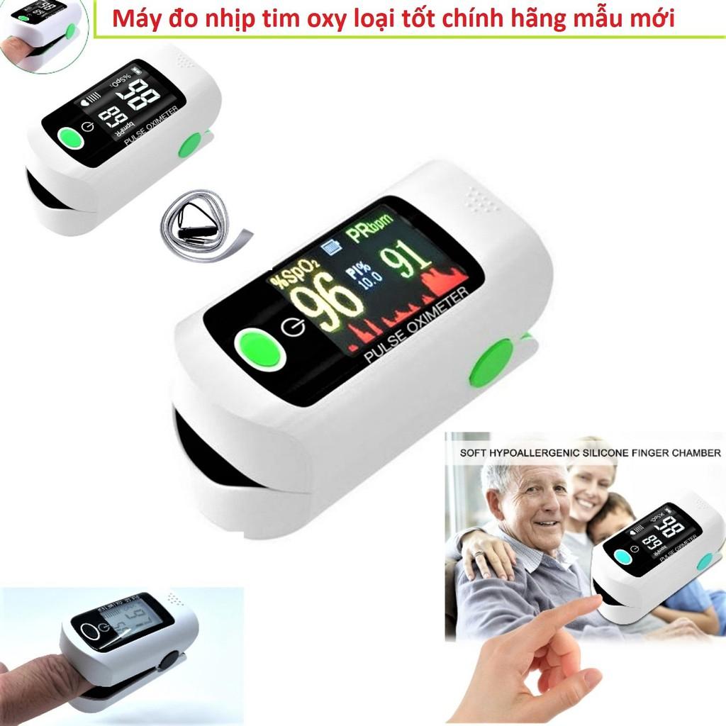 Máy đo nhịp tim nồng độ oxy trong máu cầm tay cho kết quả đo nhanh và có độ chính xác cao