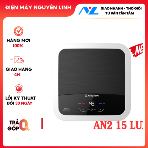 AN2 30 LUX-D AG+ - Bình nóng lạnh Ariston 30 lít AN2 30 LUX-D AG+ hàng chính hãng