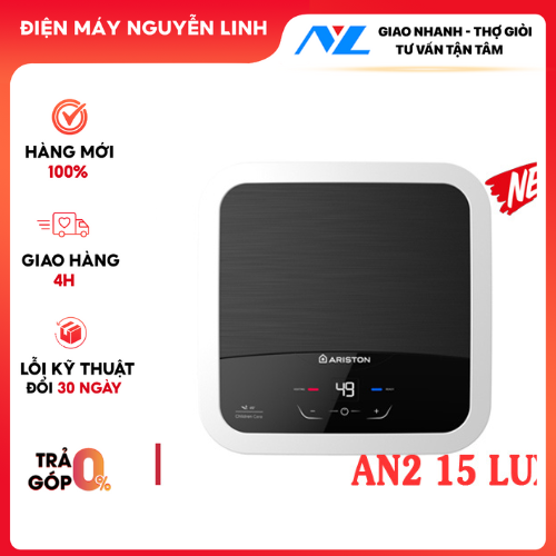 AN2 15 LUX-D AG+ - Bình nóng lạnh Ariston 15 lít AN2 15 LUX-D AG+ hàng chính hãng