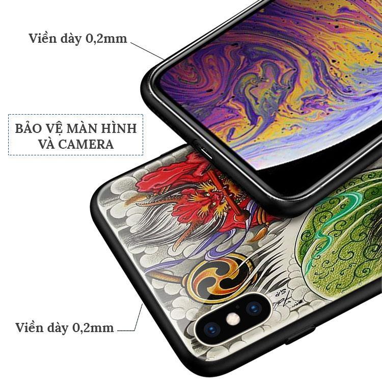 Ốp Lưng Hình Rồng Hoa Văn dành cho Iphone 6/6Plus/6S/6S Plus/7/7Plus/8/8Plus/X/Xs/Xs Max/11/11 Promax/12/12 Promax Lpc21010281