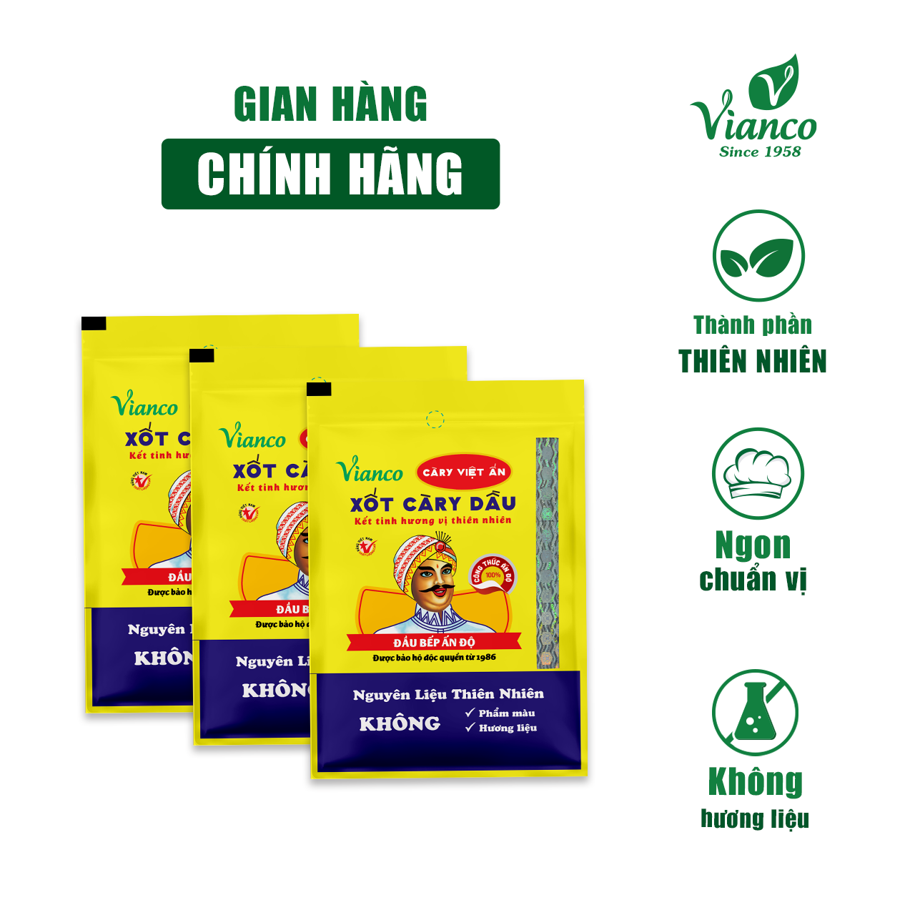 Xốt Cà Ri Dầu 25gr