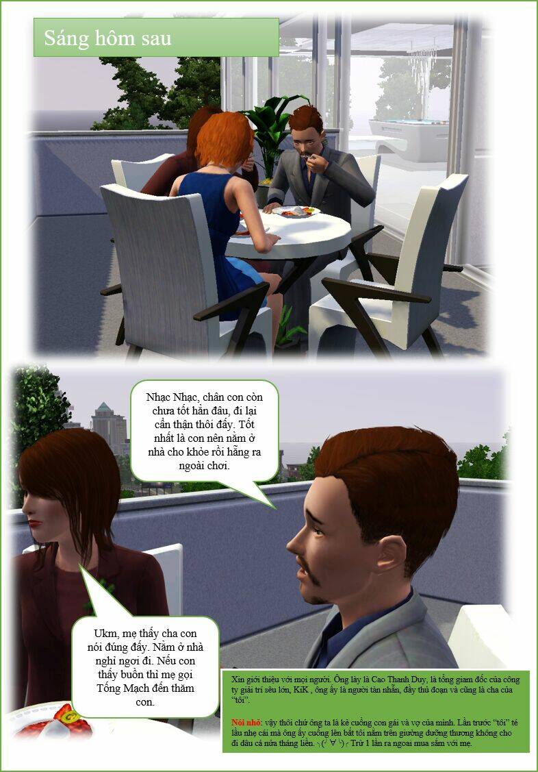 xuyên qua sách làm nữ phụ bi thảm-truyện sims chapter 2 3