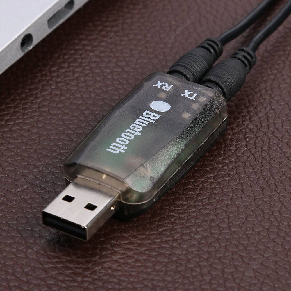 USB BLUETOOTH 5.0 DÙNG CHO MÁY TÍNH, TIVI, XE HƠI, LOA 2 IN 1 DONGLE BT-TX5 - HÀNG NHẬP KHẨU