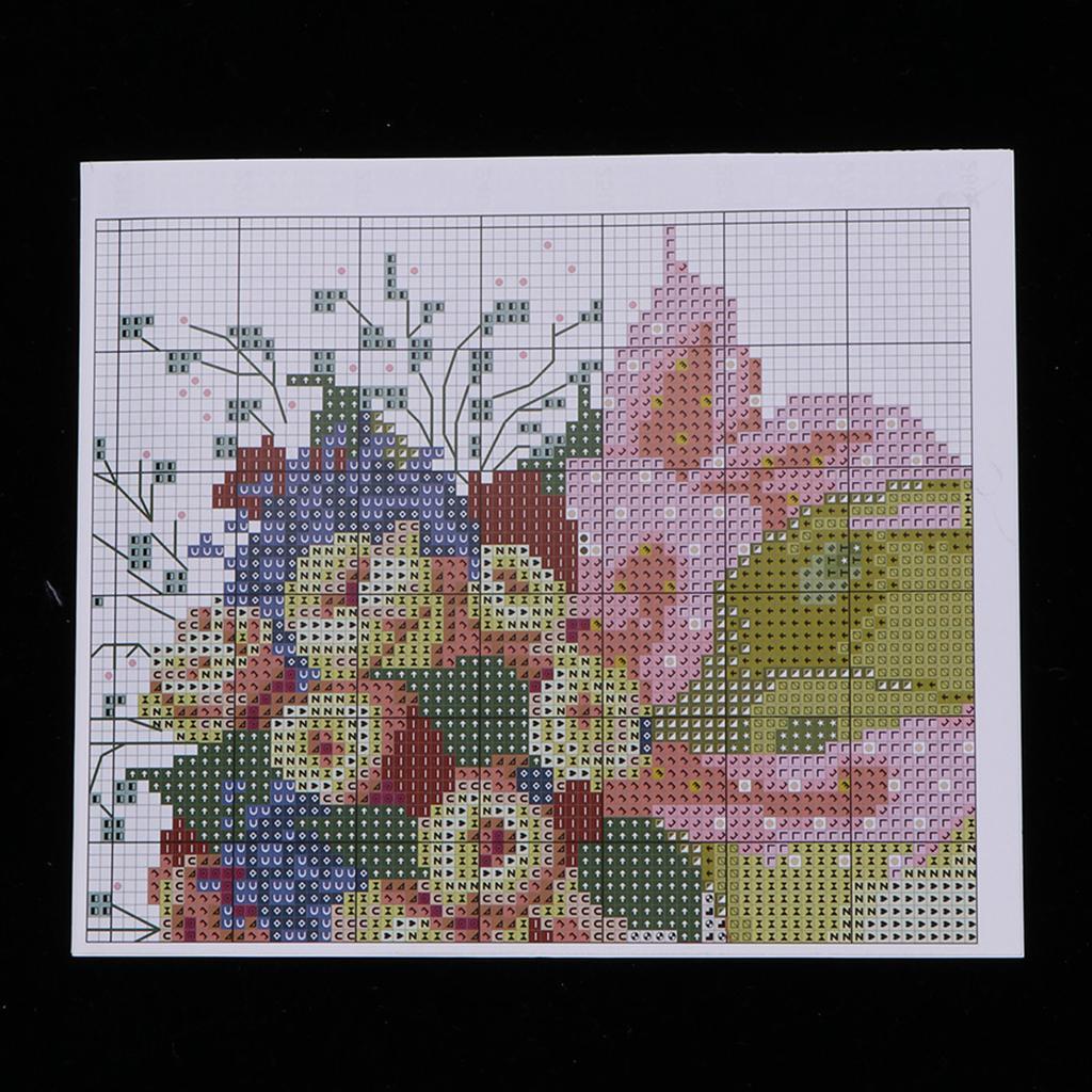 Pattern 11 Counted Cross Stitch Kits for Bedroom Wall Decor