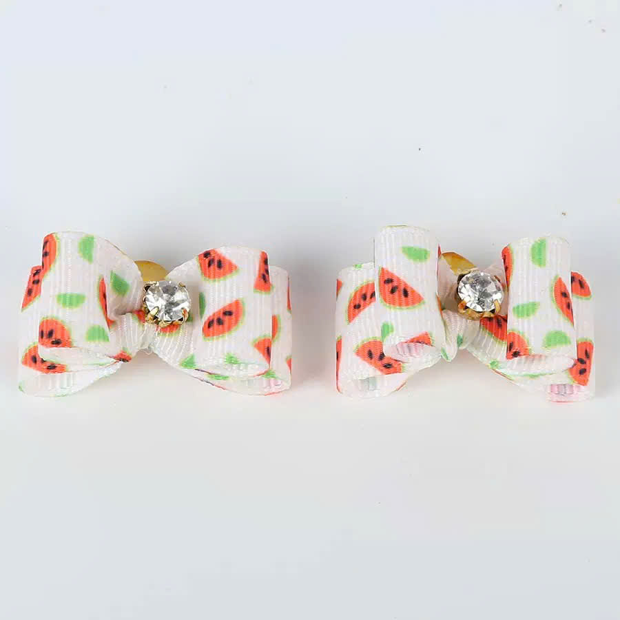 NƠ KẸP TÓC SANG TRỌNG NHIỀU MÀU DỄ THƯƠNG MÃ 17 XINH XẮN CHO THÚ CƯNG CHÓ MÈO