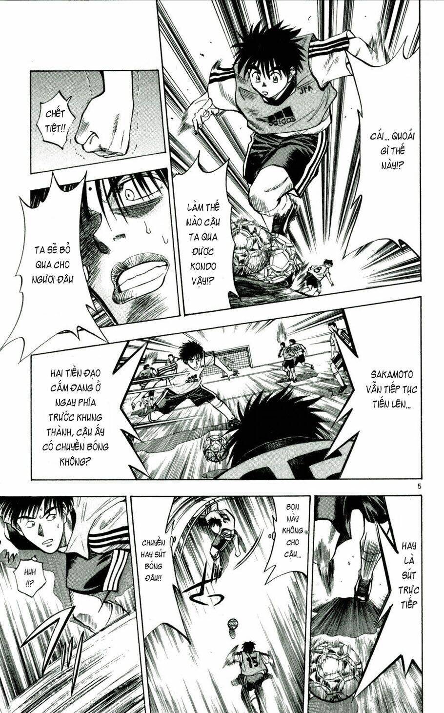 vũ điệu trên sân cỏ - fantasista chapter 37 5