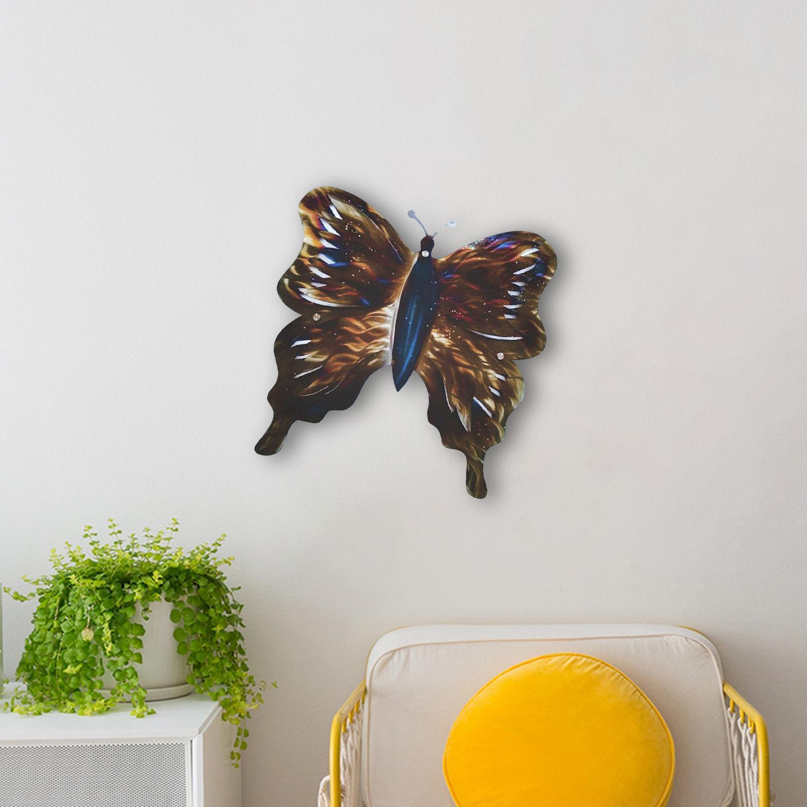 Modern Outdoor Butterfly Wall Sculptures for Home Living Room Decoration