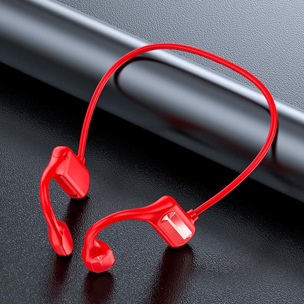 Set of 2 Open-Ear Bone Conduction Headphones Wireless Earphones for Workouts