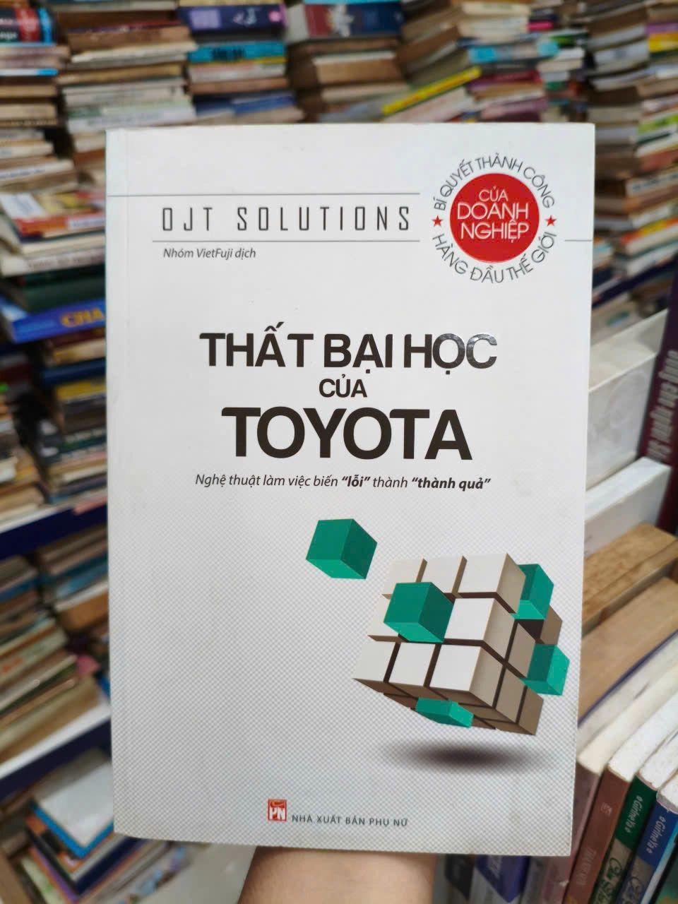 Thất Bại Bài Học Của TOYOTA