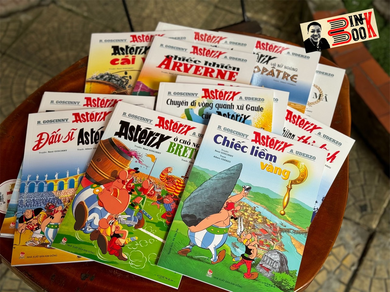 [Combo 14 Cuốn – In màu toàn bộ] NHỮNG CUỘC PHIÊU LƯU CỦA ASTÉRIX – NXB Kim Đồng